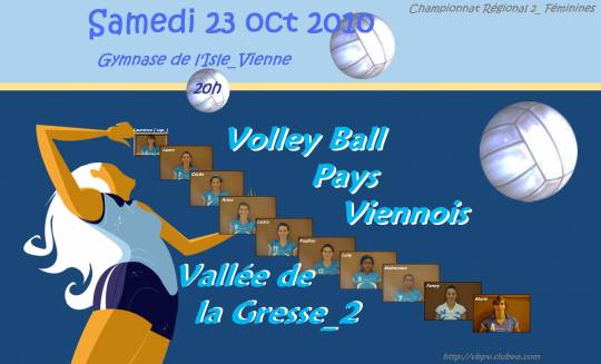 Volley Ball Pays Viennois - Vallée de la Gresse 2