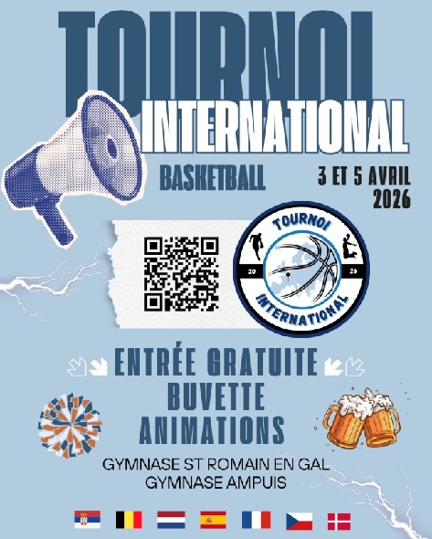 23ᵉ Tournoi International de Basket de l’AVSR – 3 Jours de Folie Basket !