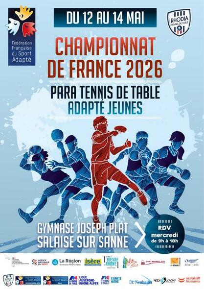  Championnat de France para adapté tennis de table