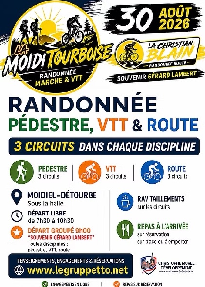 La Moidi Tourboise - Randonnée pédestre, VTT & route