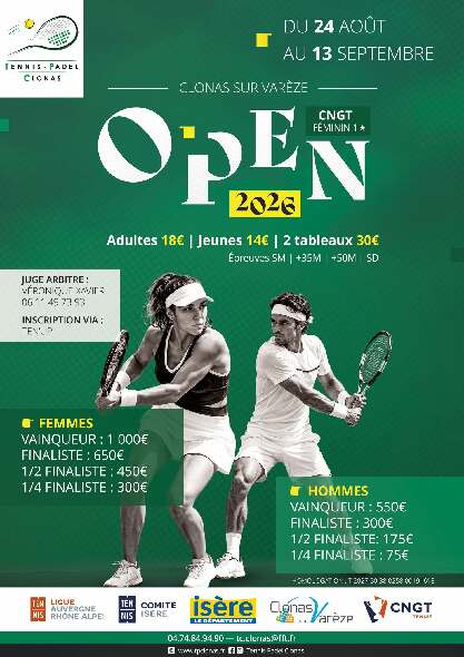 Open de Tennis Clonas 2026