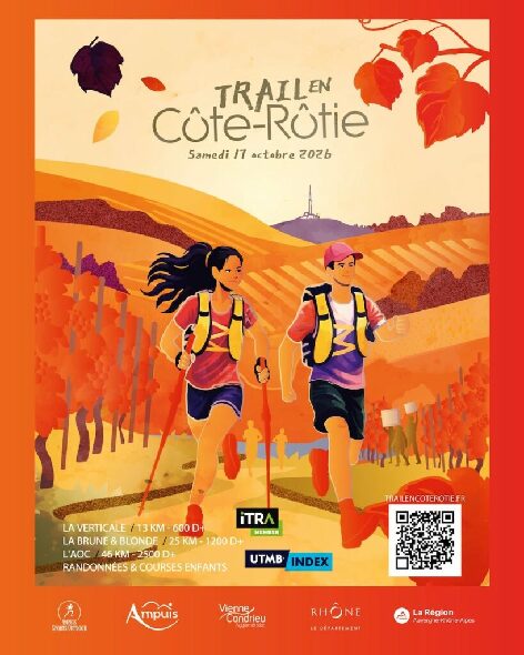 Trail en Côte-Rôtie le 17 octobre à Ampuis : quatre courses au programme